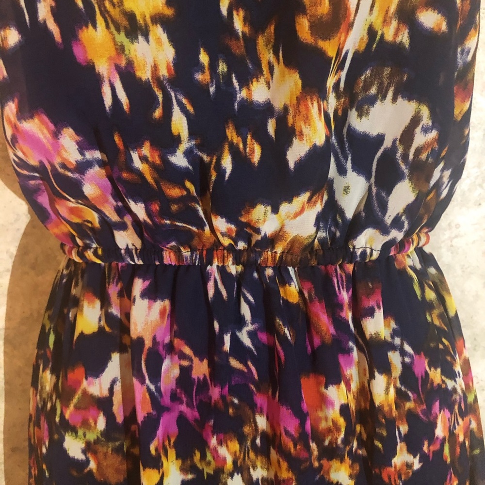Xhilaration Elastic Waist Band Summer Tank Dress - Picture 4 of 12